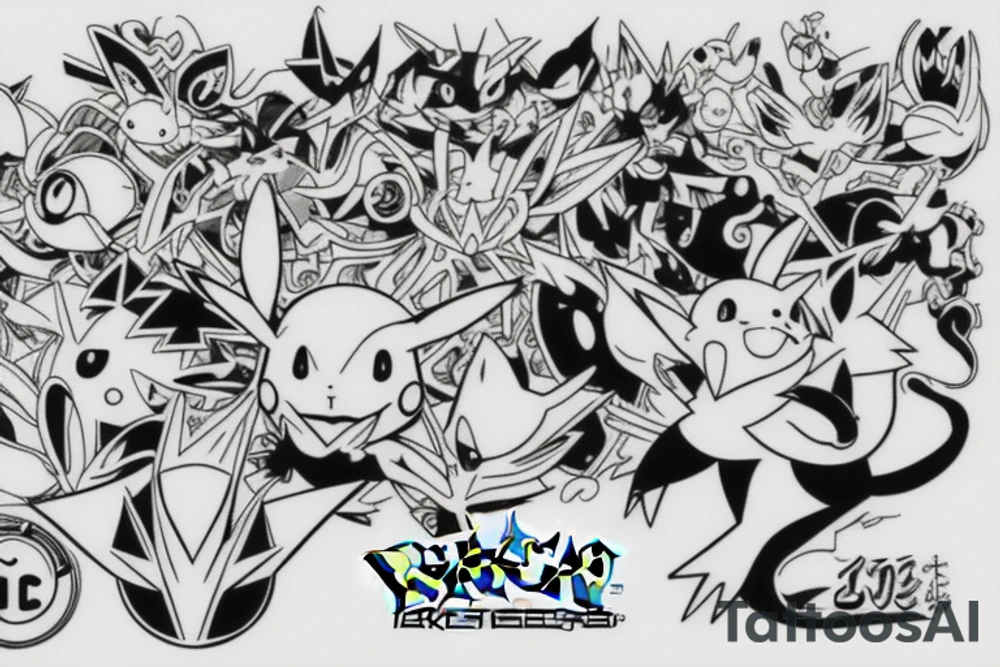 pokemon game voy tattoo idea