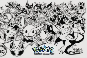 pokemon game voy tattoo idea