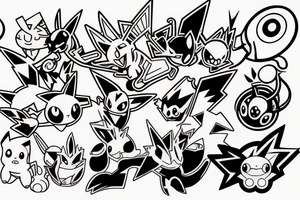 pokemon gameboy tattoo idea