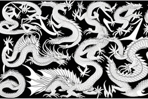 Tattoo dragon full back style japan tattoo idea