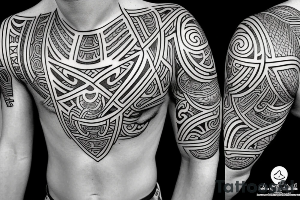 Maori around men tattoo idea