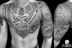 Maori around men tattoo idea