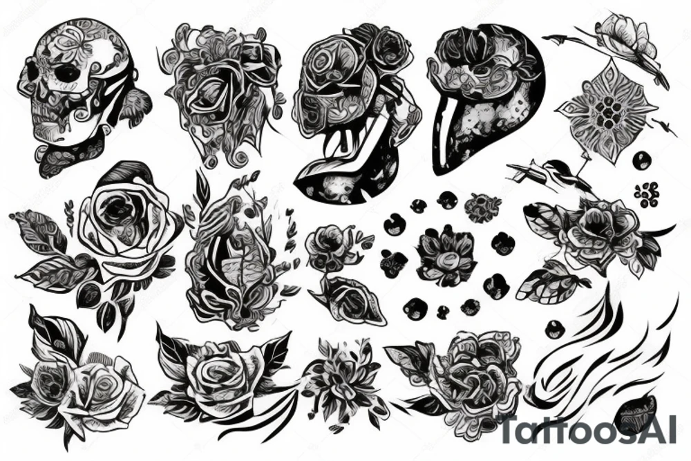 Восхождение на гору tattoo idea