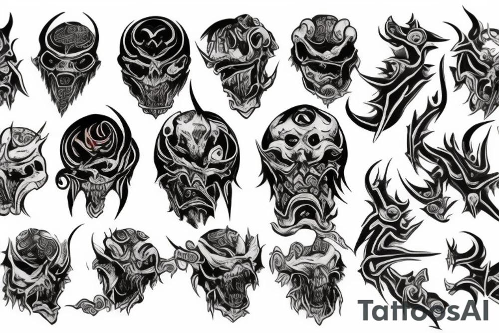 Chaos god tattoo idea