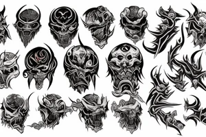 Chaos god tattoo idea
