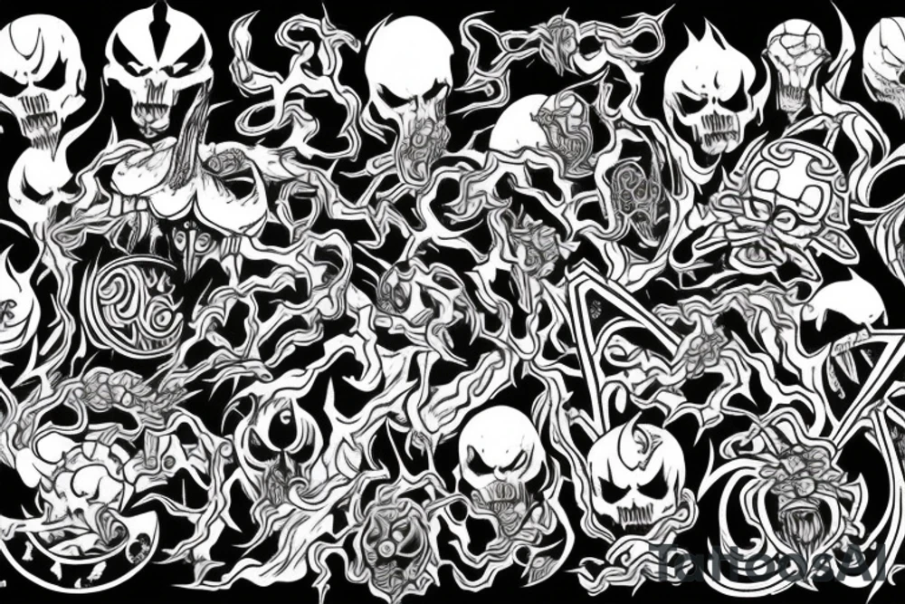 Chaos god tattoo idea