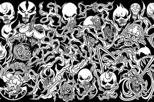 Chaos god tattoo idea