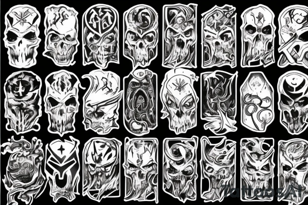 Chaos god tattoo idea