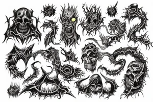 Chaos god tattoo idea