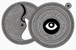 Ancient Eygptian symbols: The eye of Horus, The eye of Ra, The Ankh and any other symbols that can be incorporated into the design. The tattoo will be on the forearm (back side) tattoo idea