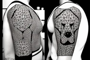 Dangerous Rubber dog tattoo idea