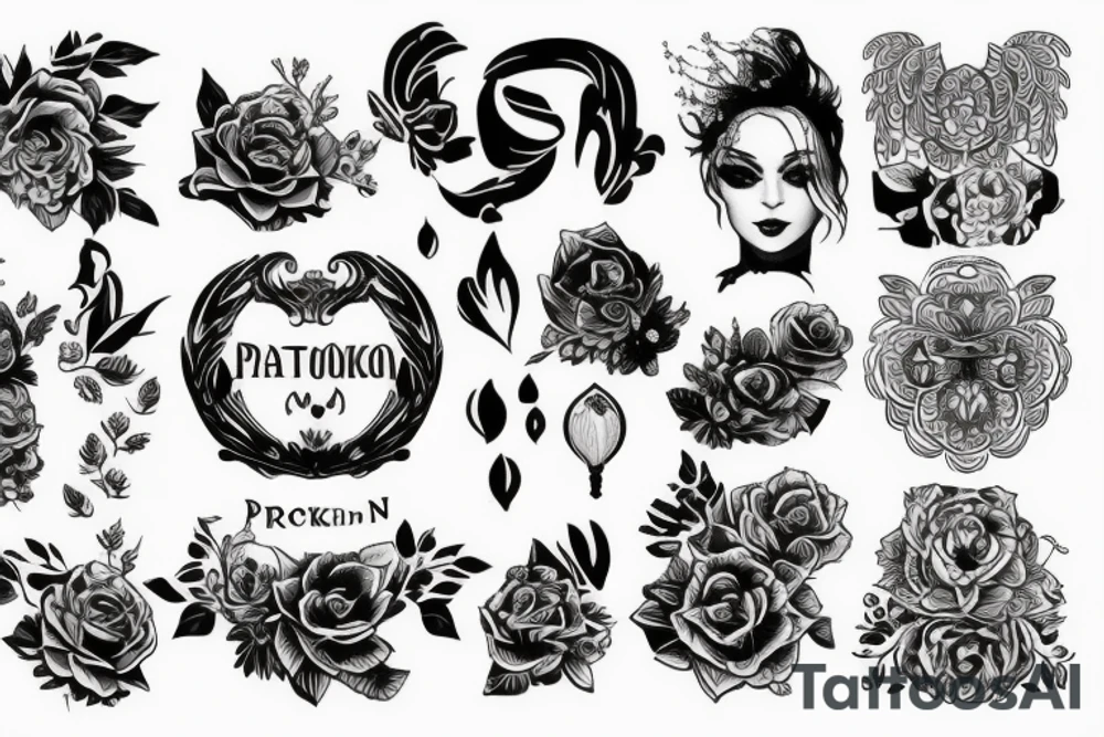 дракон tattoo idea