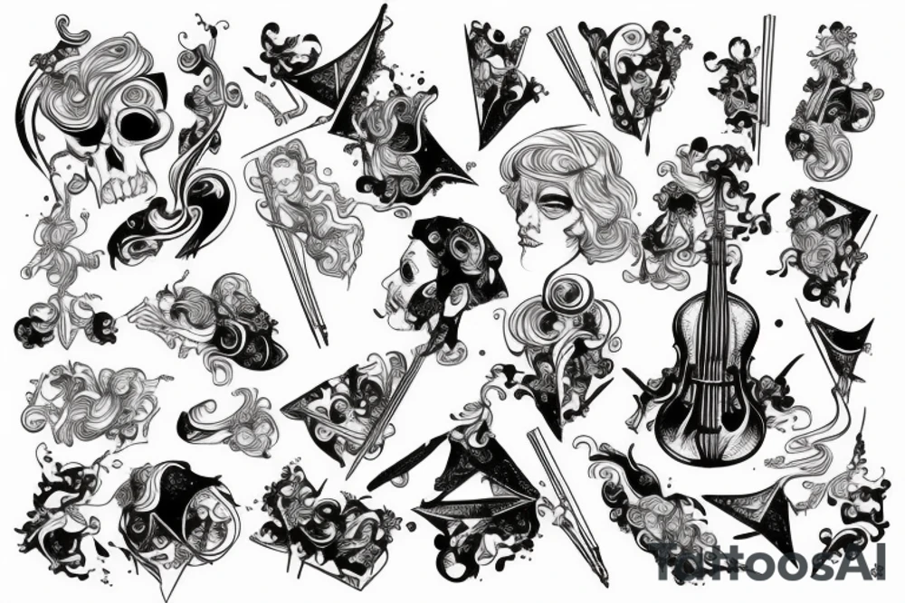 Symphony Orchestra tattoo idea