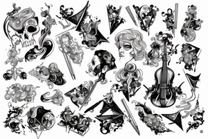 Symphony Orchestra tattoo idea