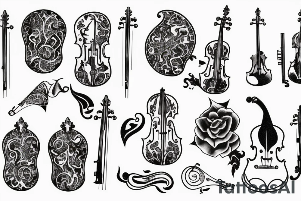 Symphony Orchestra tattoo idea