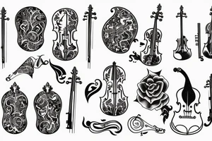 Symphony Orchestra tattoo idea