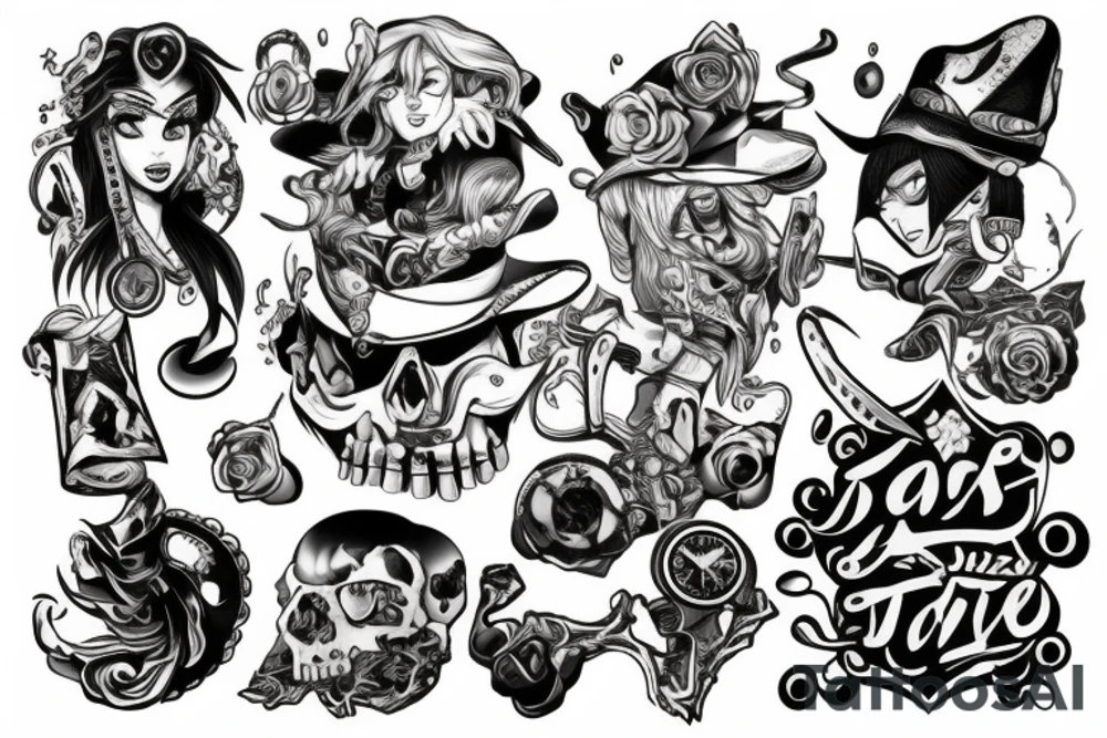 jojo bizare adventure tattoo idea