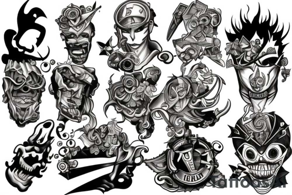 jojo bizare adventure tattoo idea