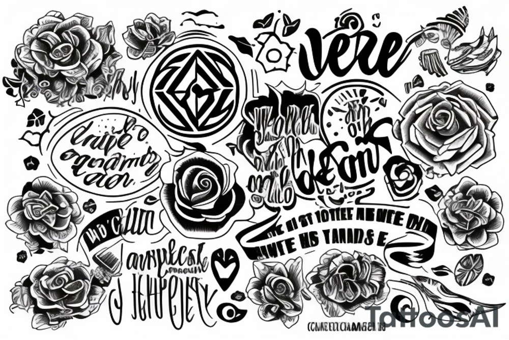 Carpe diem words. tattoo idea