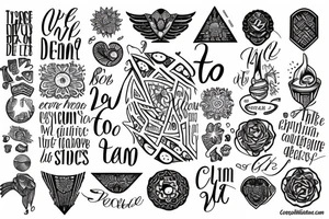 Carpe diem words. tattoo idea
