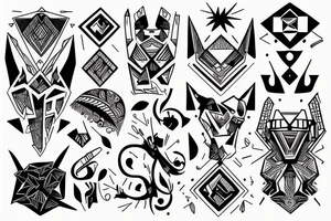 the sum of its parts greater than it tattoo idea
