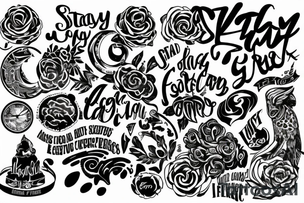 Stay Focus tattoo idea