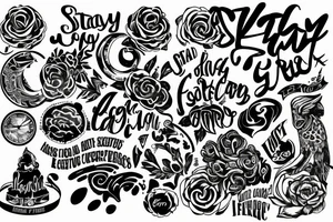 Stay Focus tattoo idea