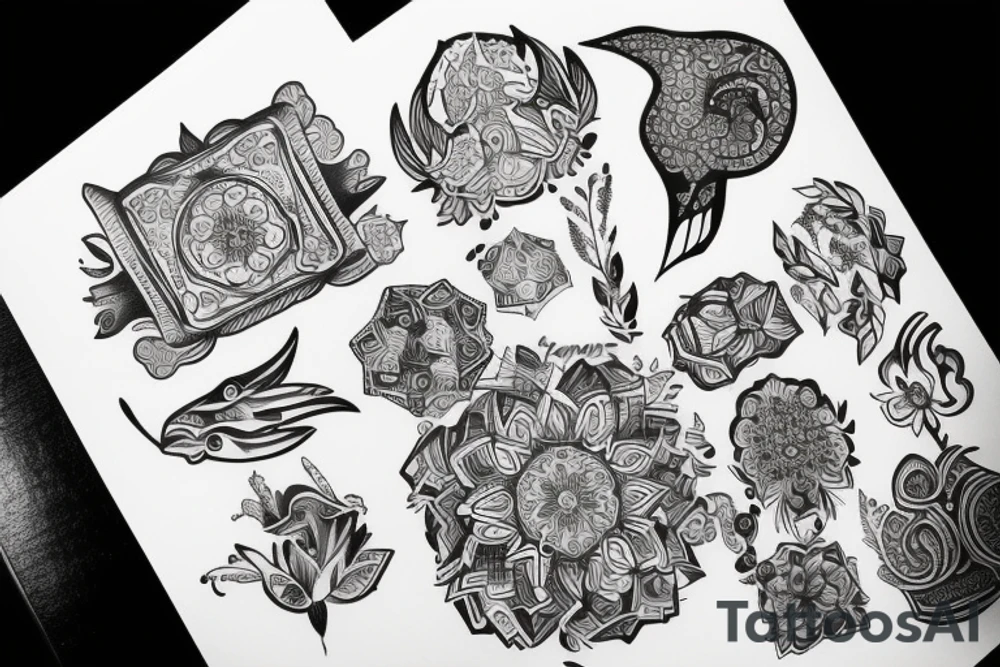 lebanon inspired tattoo idea