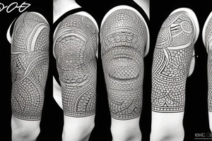 Combination of Love, freedom, moon tattoo idea