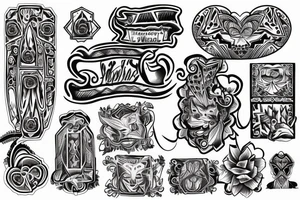 Early 2000s tramp stamp tattoo idea