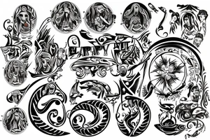Early 2000s tramp stamp tattoo idea