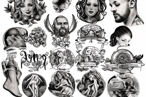 Early 2000s tramp stamp tattoo idea