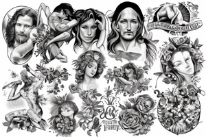 Early 2000s tramp stamp tattoo idea