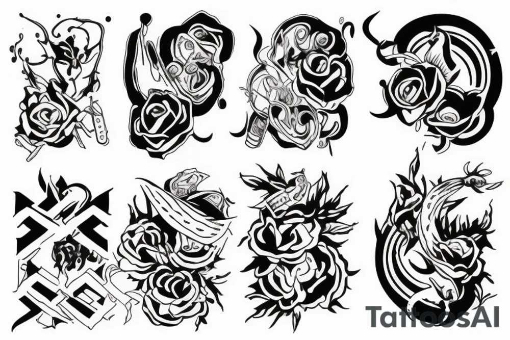 If you start a work, take rest only after its completion; otherwise, the (incomplete) work will finish you. tattoo idea