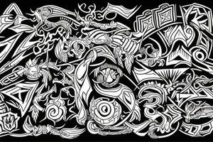 If you start a work, take rest only after its completion; otherwise, the (incomplete) work will finish you. tattoo idea