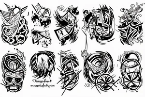 If you start a work, take rest only after its completion; otherwise, the (incomplete) work will finish you. tattoo idea