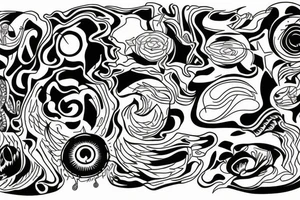 If you start a work, take rest only after its completion; otherwise, the (incomplete) work will finish you. tattoo idea