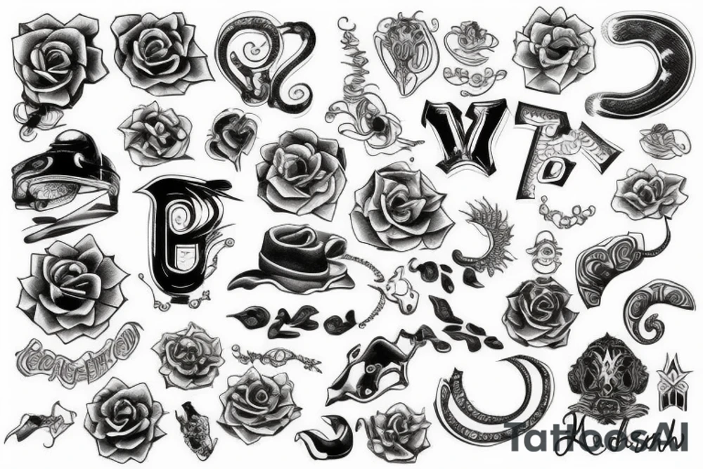 number nine tattoo idea