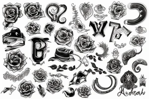 number nine tattoo idea