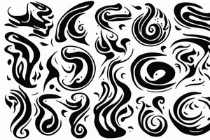 hovering soul over the fire tattoo idea