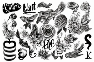 name kim tattoo idea