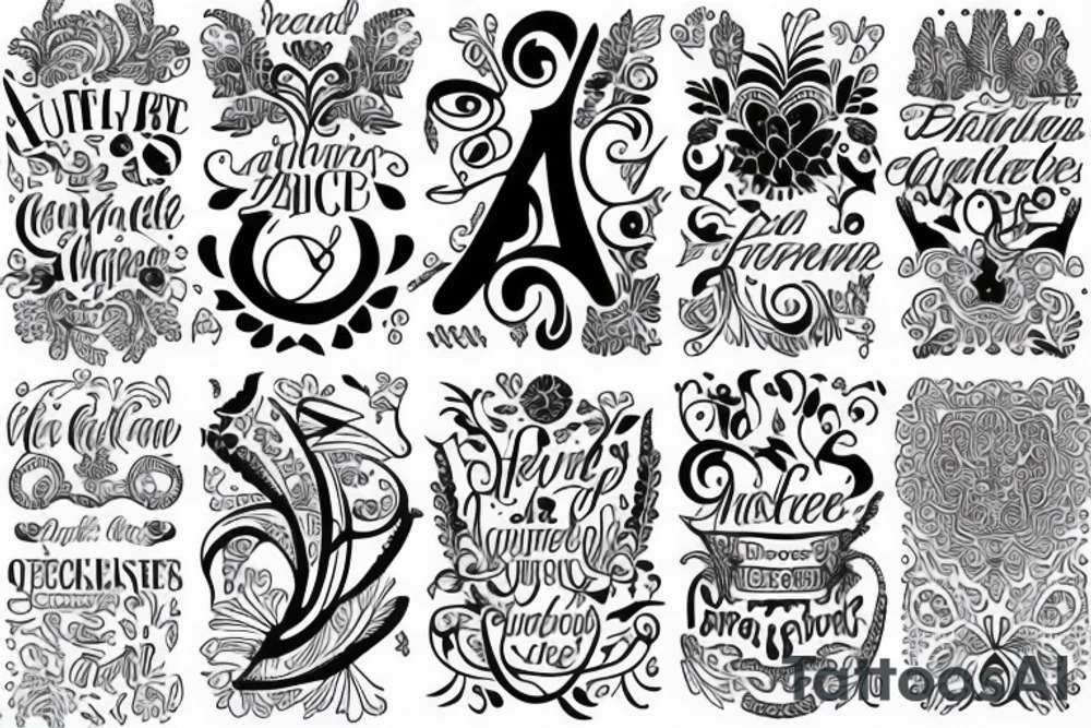 Delicate tattoo idea
