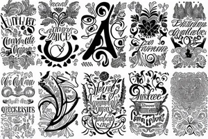 Delicate tattoo idea