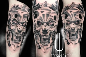hades and cerberus tattoo idea