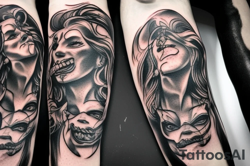 hades and cerberus tattoo idea