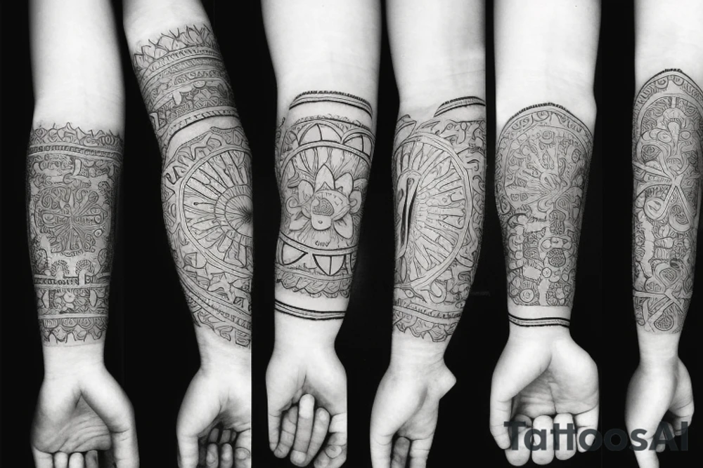 wrist tattoo idea