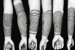 wrist tattoo idea