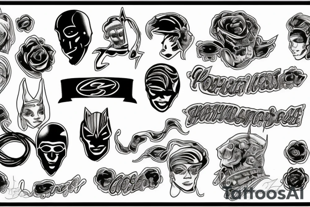charger 1968 tattoo idea