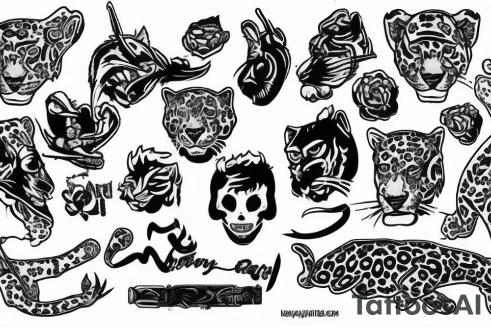 jaguar tattoo idea