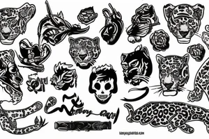 jaguar tattoo idea